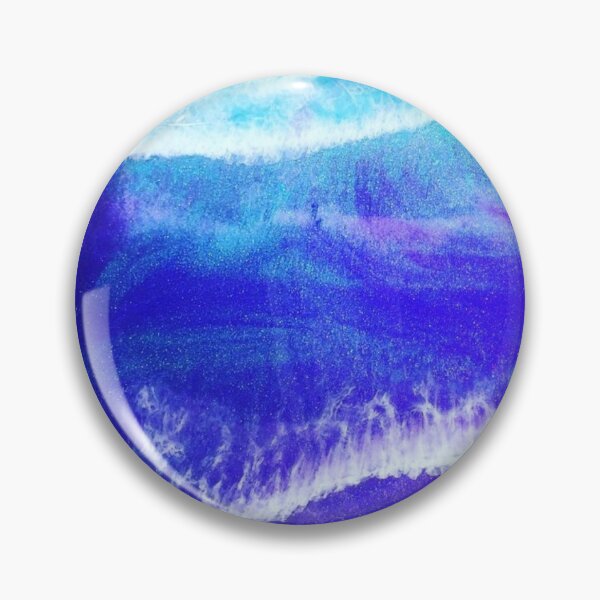 Item preview, Turquoise and Purple Ocean designed and sold by laurschm.