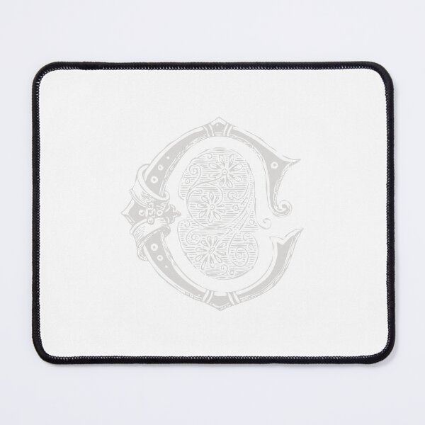 Item preview, Antique Letter C Monogram [light] designed and sold by silver6press.