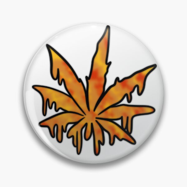 Artikelvorschau, Flammentropfendes Unkrautblatt entworfen und verkauft von StonersBliss.