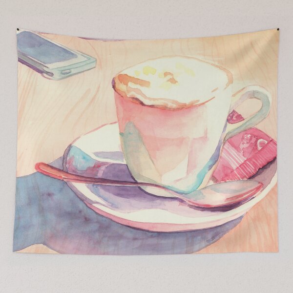 Item preview, Two cups of coffee designed and sold by Artoutloop.