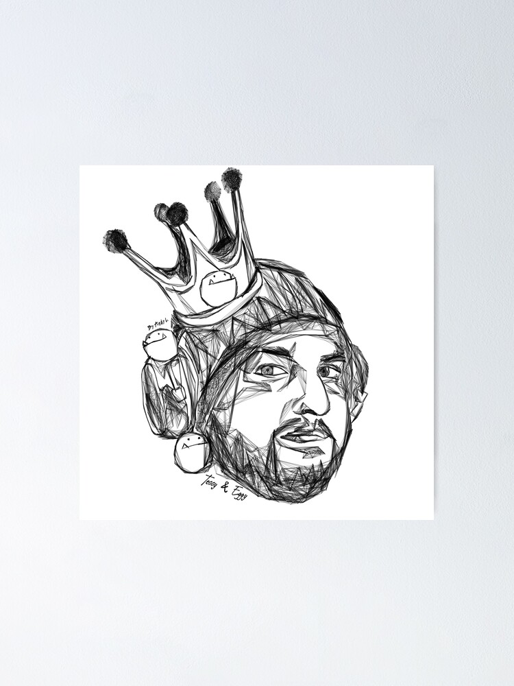 &ldquo;Tectone - OTK - Fanart - Sketchwork&rdquo; Poster for Sale by CYBER-BAT