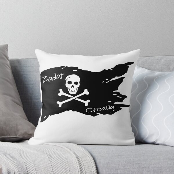 Item preview, Flag zadar croatia - Pirate society designed and sold by WhereIsTravis.