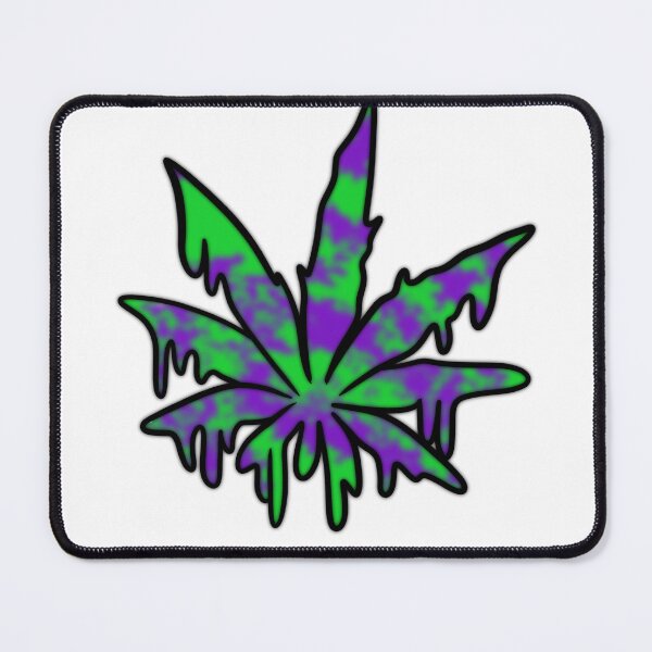 Item preview, Purple Haze Smoke Dripping Weed Leaf designed and sold by StonersBliss.