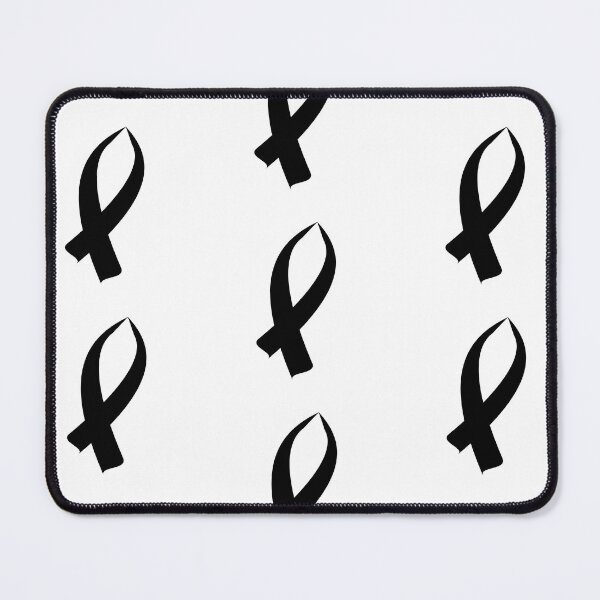 Item preview, Awareness Ribbon Black designed and sold by blakcirclegirl.