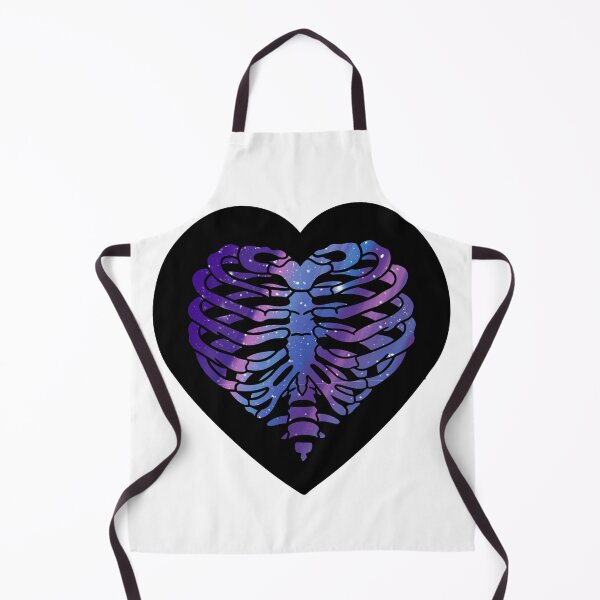 Item preview, Heart Shaped Ribcage | Galaxy Effect designed and sold by LifeAndWonder.