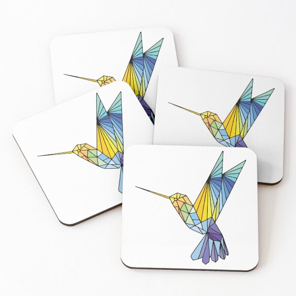 Item preview, Colorful Colibri Geometric designed and sold by Boomroom.