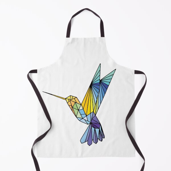 Aperçu de l'œuvre Coloré Colibri Géométrique créée et vendue par Boomroom.