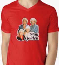 Stay Golden Men's V-Neck T-Shirt