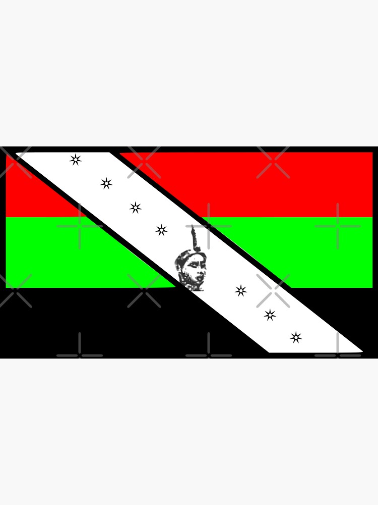 "Flag of Yoruba People" Sticker for Sale by mo91 Redbubble