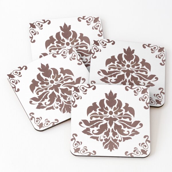 Item preview, Maroon Floral Flourish  designed and sold by Melissa Renee.