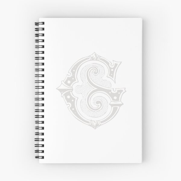 Item preview, Antique Letter G Monogram [light] designed and sold by silver6press.
