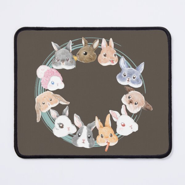 Item preview, Rabbit Pattern by Bunniesmee designed and sold by bunniesmee.