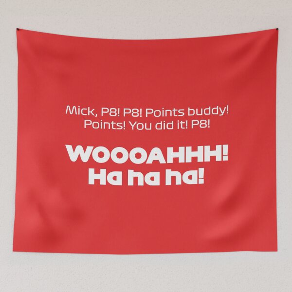 Item preview, MSC. P8! Points! - Best Team Radio British 2022 GP (Red BG) designed and sold by FilipeFerreira.
