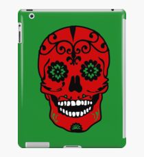 Mexican Skull Red iPad Case/Skin