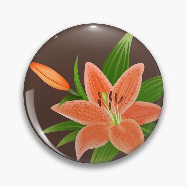 Item preview, Orange Lilium Flower In Blossom designed and sold by danikaVT.