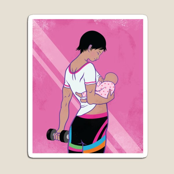 Mother Work Out Magnet