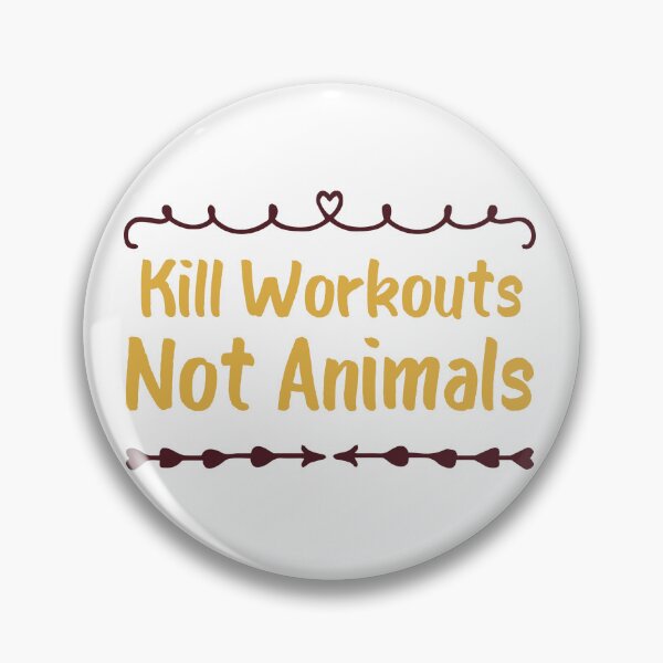Item preview,  Kill Workouts Not Animals vegan Gym designed and sold by medbdj.