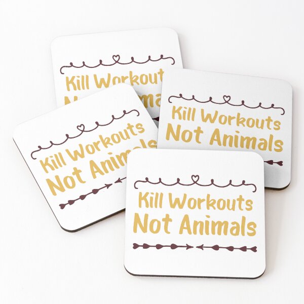 Item preview,  Kill Workouts Not Animals vegan Gym designed and sold by medbdj.