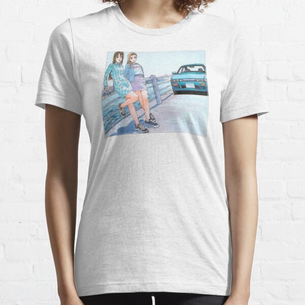 Mako & Sayuki Initial D Essential T-Shirt