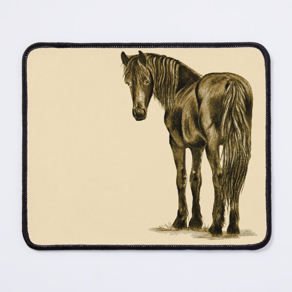 Item preview, Friesian horse - gold colored version designed and sold by SylvieG18.