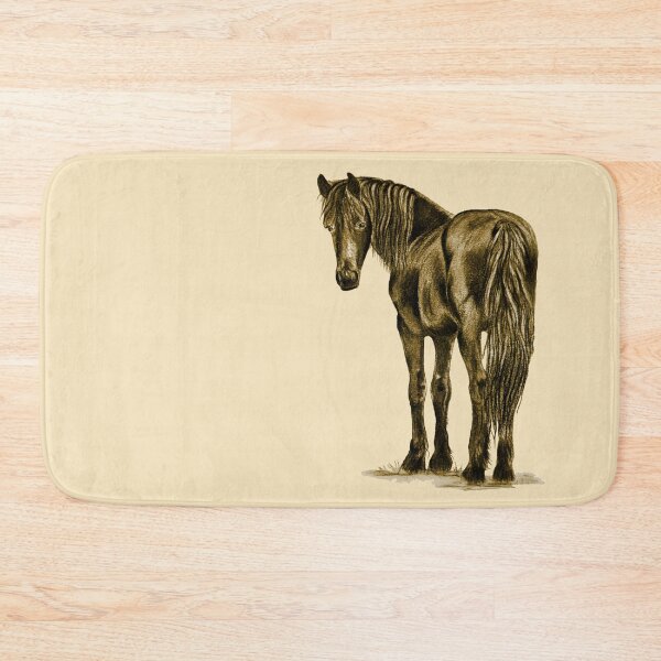 Item preview, Friesian horse - gold colored version designed and sold by SylvieG18.