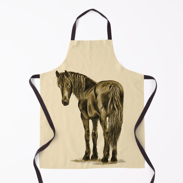 Item preview, Friesian horse - gold colored version designed and sold by SylvieG18.
