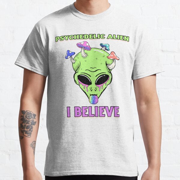 Alien T Shirt / Trippy Alien / Alien Acid / Trans Music / UFO 