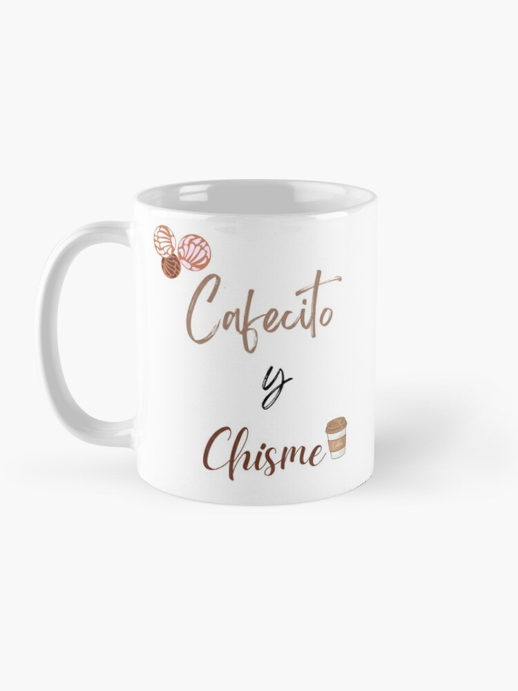 Cafecito Y Chisme Mug Cafecito Y Concha Cup Cafecito Y 