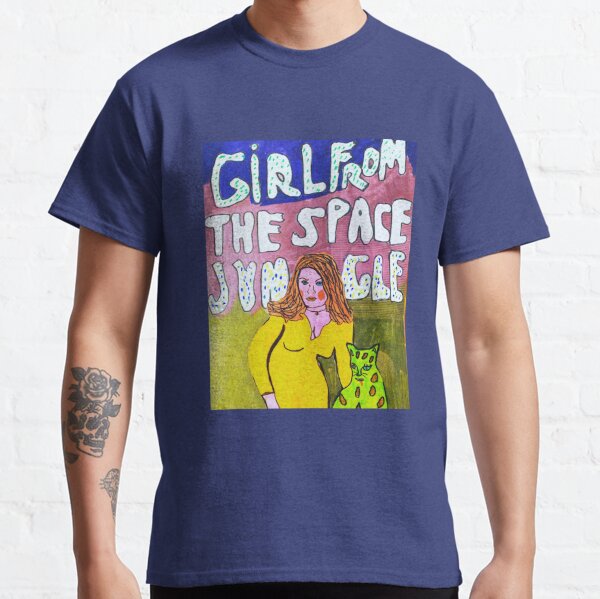 Girl from the space jungle by  Benjamin Schoos  T-shirt classique