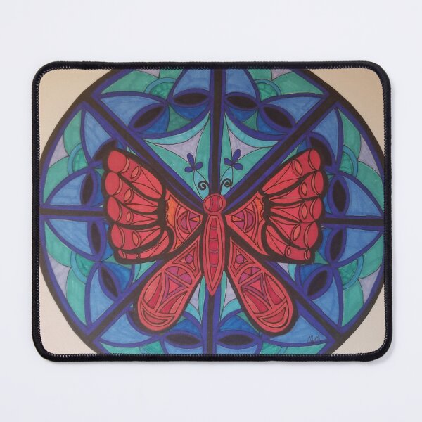 Item preview, Butterfly mandala designed and sold by Jennifer SquillaceMiller.