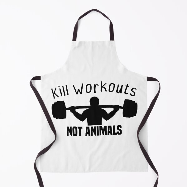 Item preview, Kill Workouts Not Animals vegan Gym designed and sold by medbdj.
