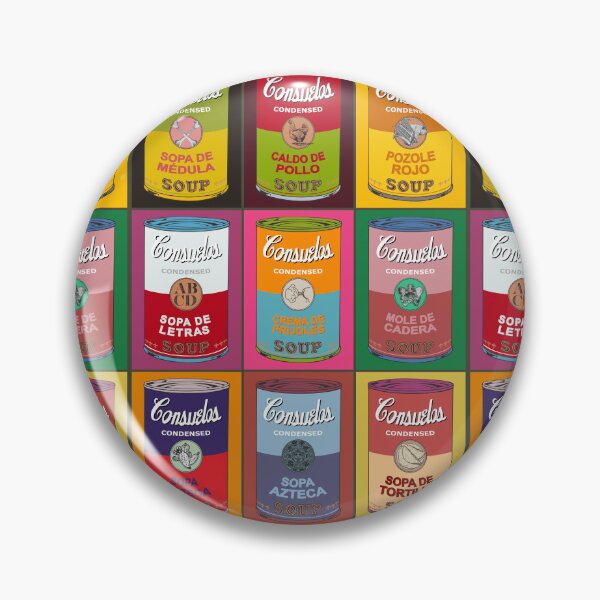 Item preview, Mexican Andy Warhol soups - Consuelos pop art designed and sold by Groenendijk.