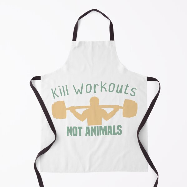 Item preview, Kill Workouts Not Animals vegan Gym designed and sold by medbdj.