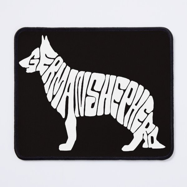 Item preview, german shepherd calligram designed and sold by pat227jc.