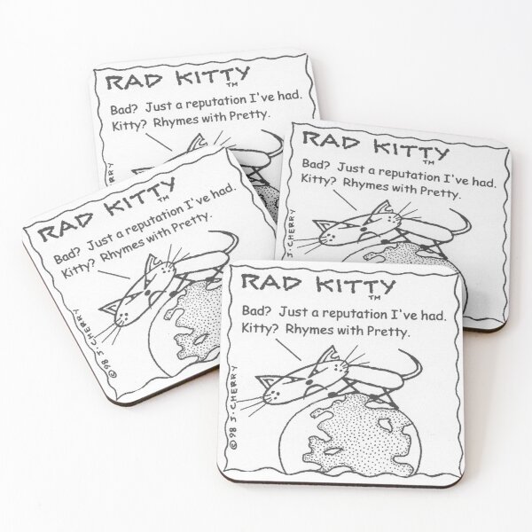 Item preview, Rad Kitty Rhymes With Pretty designed and sold by jimcherry3.