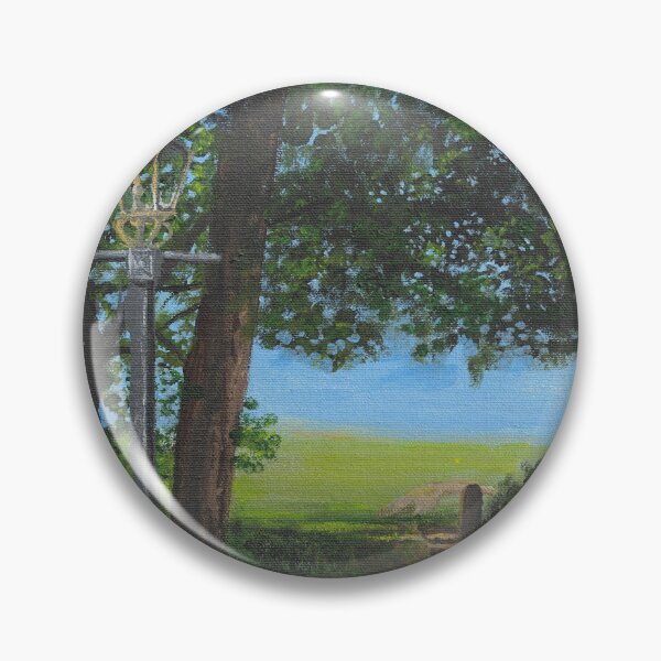 Item preview, Lamppost Meadow  designed and sold by ReneeDixonArt.