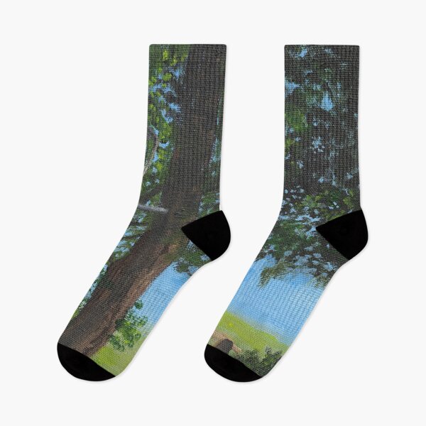 Item preview, Lamppost Meadow  designed and sold by ReneeDixonArt.