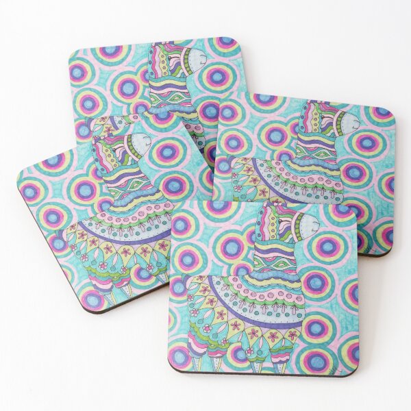 Item preview, Circle Llama designed and sold by Jennifer SquillaceMiller.