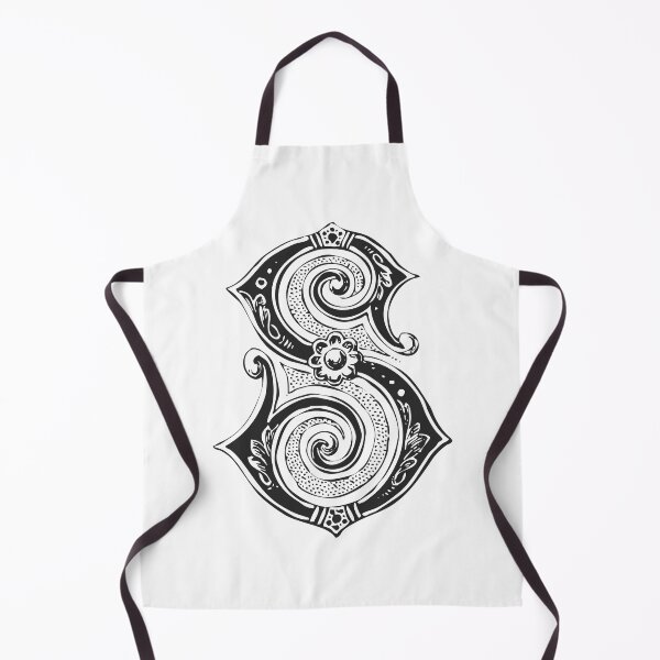 Item preview, Atique Letter S Monogram [dark] designed and sold by silver6press.