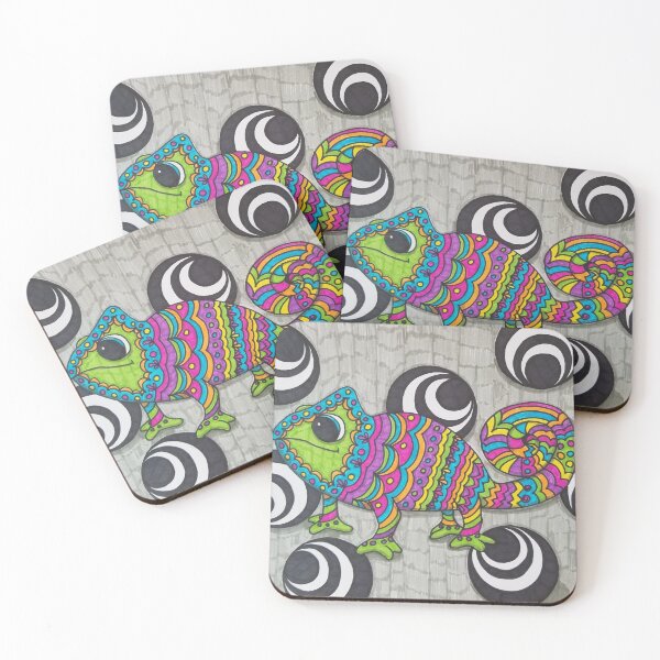 Item preview, Camaleón de ilusión óptica designed and sold by Jennifer SquillaceMiller.