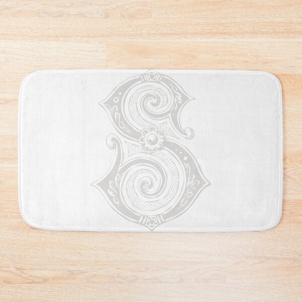 Item preview, Antique Letter S Monogram [light] designed and sold by silver6press.
