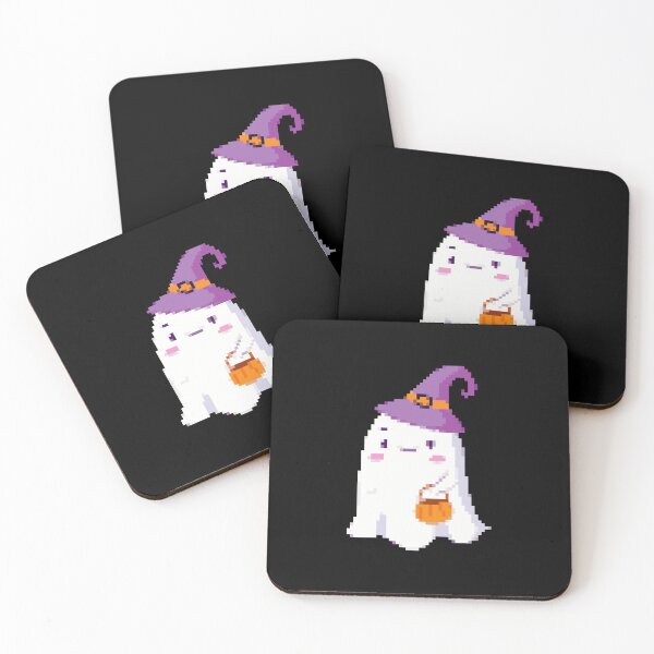 Item preview, Cute pixel art ghost designed and sold by PrintsyGal.