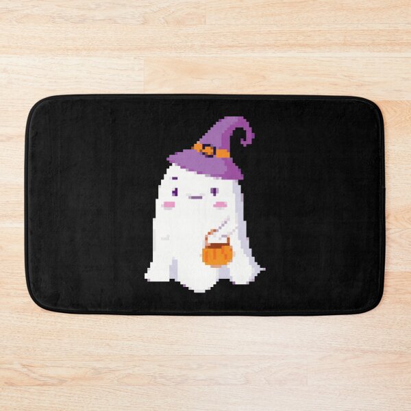 Item preview, Cute pixel art ghost designed and sold by PrintsyGal.
