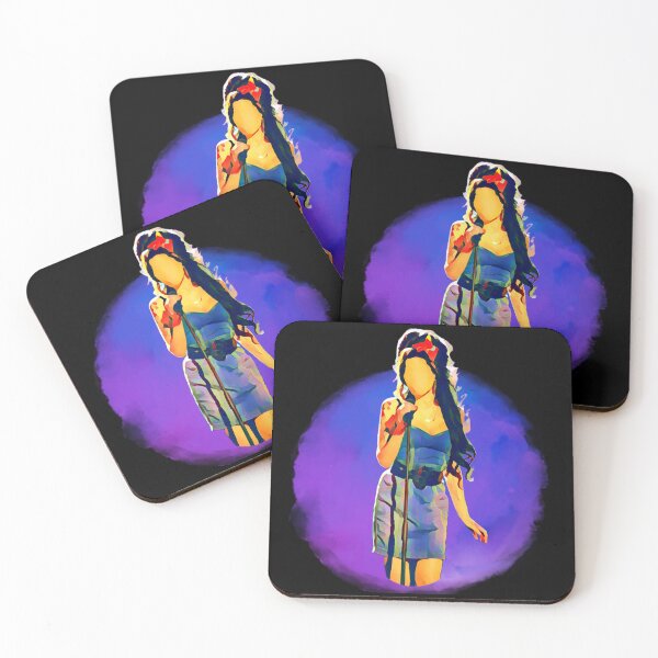 Artikelvorschau, Amy Singing - Lila Rauch - Digitale Kunst entworfen und verkauft von Fenay Designs.