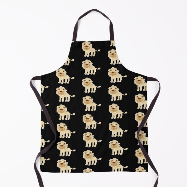 Item preview, Cute pixel art lion designed and sold by PrintsyGal.