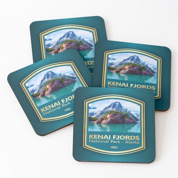 Item preview, Kenai Fjords National Park (PF) designed and sold by curranmorgan.