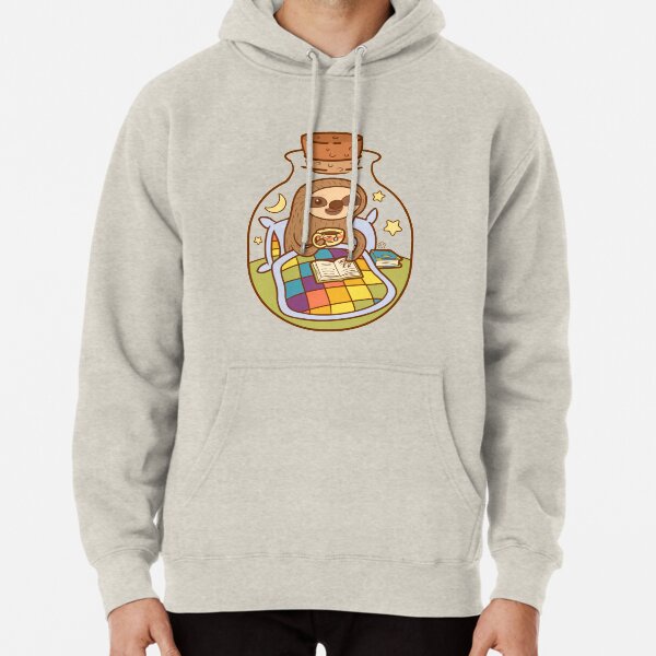 Sloth in a Bottle Pullover Hoodie