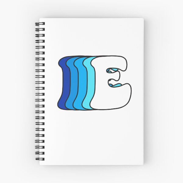 Item preview, Got the Blues Letter E designed and sold by Jacqueline196.