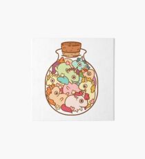 Bottle of Unicorns Art Board