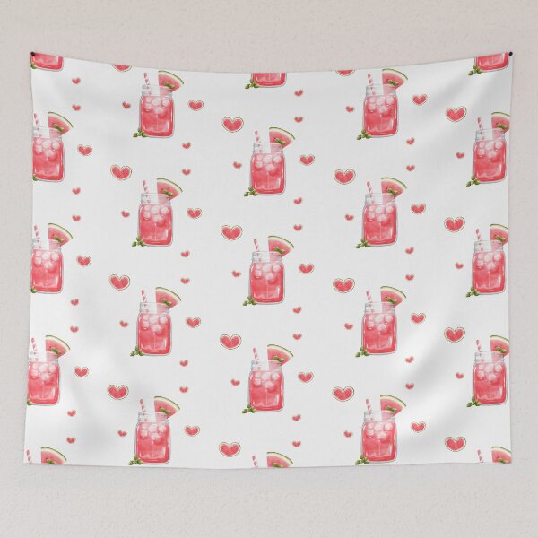 Item preview, Pink Watermelon Summer Cocktail designed and sold by MonkeyBizness.